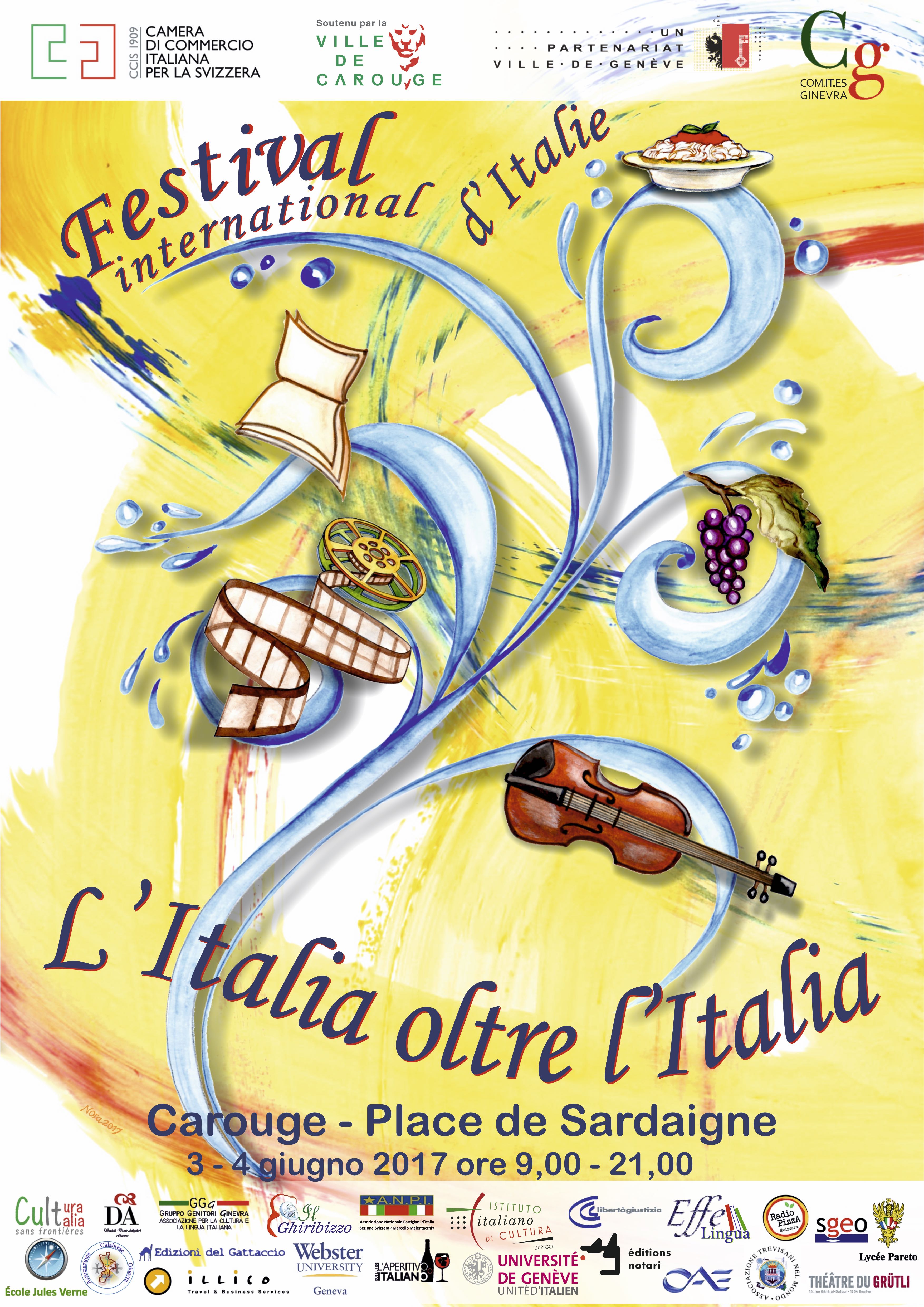 3-4 giugno – Tutta l’Italia a Ginevra. Il COMITES organizza il Festival Internazionale d’Italia