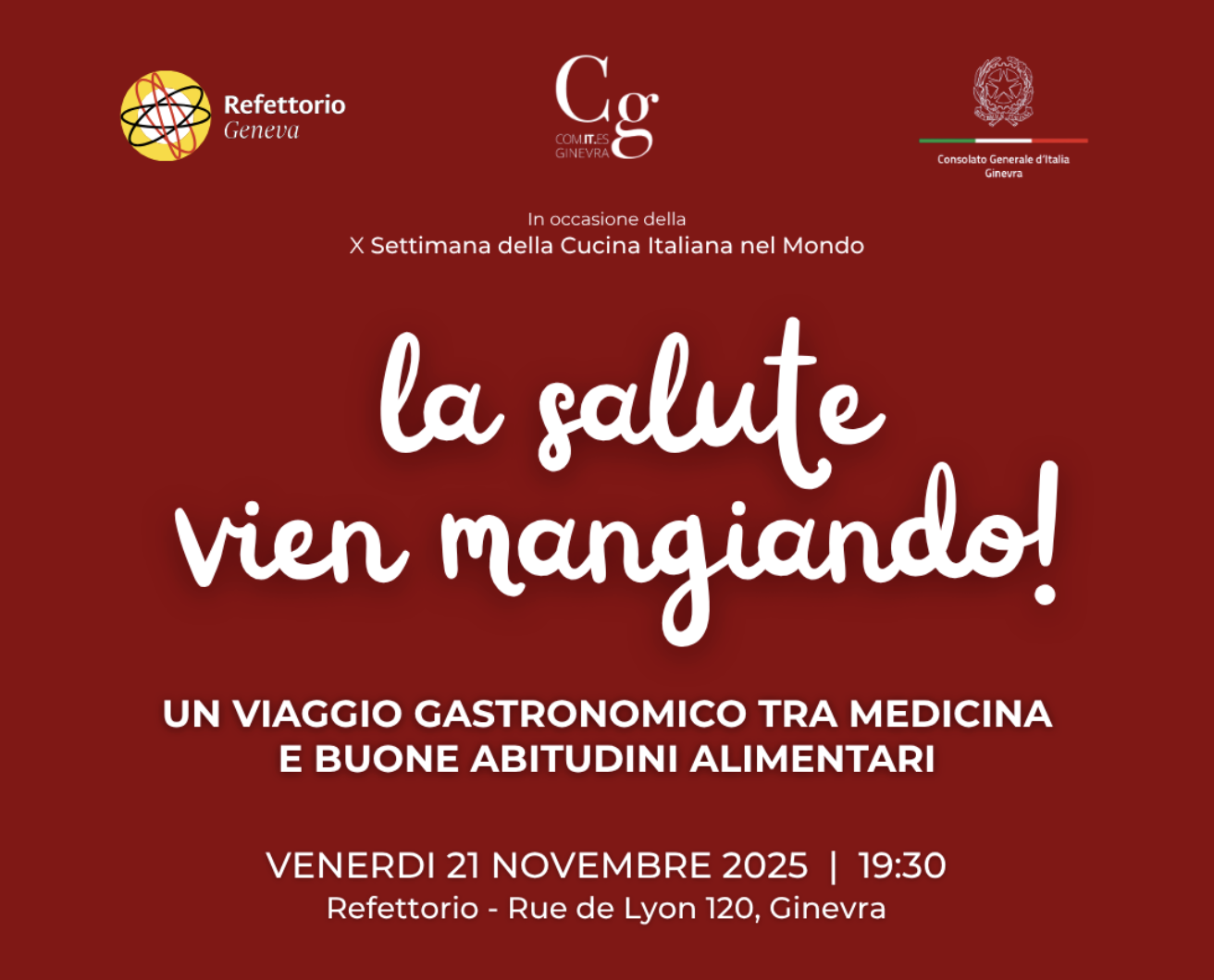 La salute vien mangiando! Un viaggio gastronomico tra medicina e buone abitudini alimentari